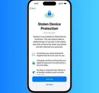 凉城苹果授权维修店分享被盗设备保护功能开启方法
