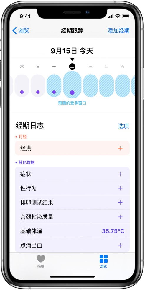 凉城苹果13维修分享如何使用iPhone13监测女生经期 
