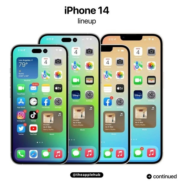 凉城苹果14维修分享iPhone 14全家福 