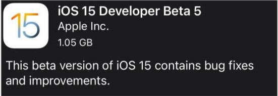 凉城苹果手机维修分享如何升级到iOS15.0 beta5 